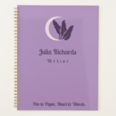 Writer Lila Macaroon Planer (Vorderseite)