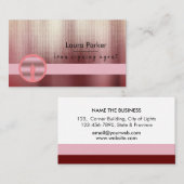 Writer Loan Signing Agent Nib Rose Gold Notar Visitenkarte (Vorne/Hinten)