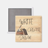 Writer Magnet (Vorderseite/Rückseite)