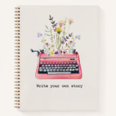 Writer Notebook, schreiben Sie Ihre eigene Geschic Notizblock (Vorderseite)