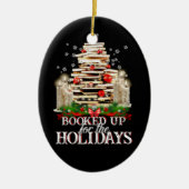 Writer Reader Bookaholic Books Lover Bookworm Keramik Ornament (Vorne)