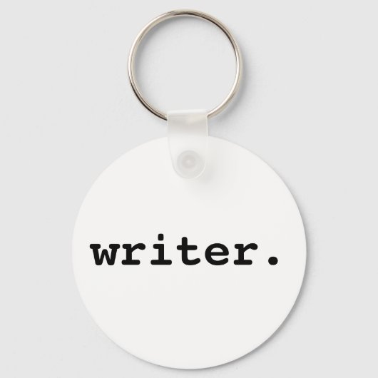 Writer Round Schlüsselanhänger (Vorderseite)