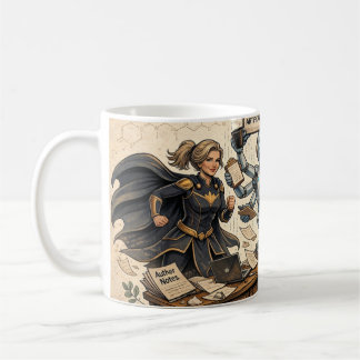 Writer’s Desk AI Superhero Kaffee -  Kaffeetasse