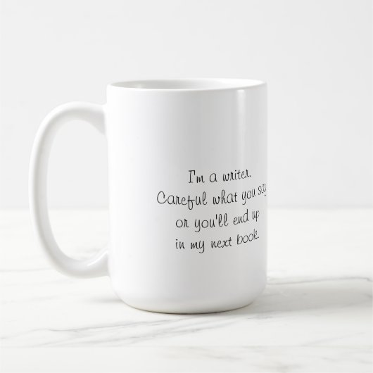 Writer-Tasse Kaffeetasse (Links)