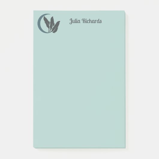 Writer Terrarium Dreams Post-it Klebezettel (Vorderseite)