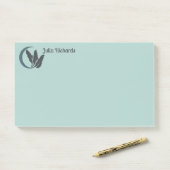 Writer Terrarium Dreams Post-it Klebezettel (Auf Schreibtisch)