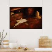 Writer - The Writer Desk Poster (Küche)