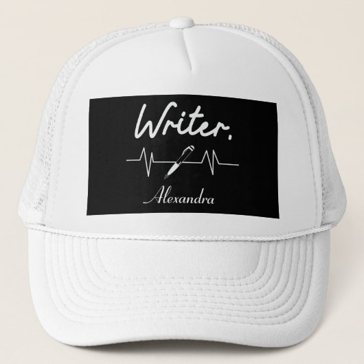 Writer Trucker Hat Truckerkappe (Vorderseite)