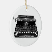 Writer Typewriter Author Novelist writer ORNAMENT (Rechts)