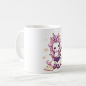 Writer Unicorn-Tasse Kaffeetasse (Vorderseite Links)