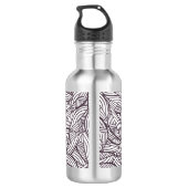 Writer Water Flasche Edelstahlflasche (Rückseite)