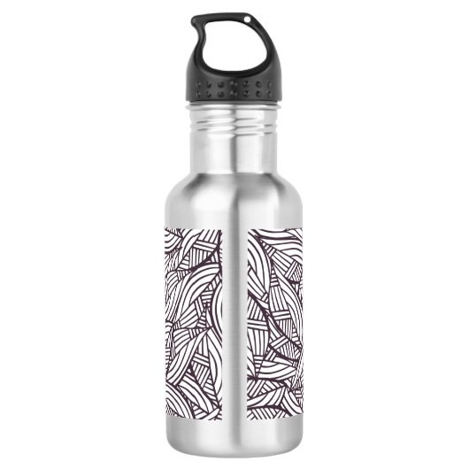 Writer Water Flasche Edelstahlflasche (Rückseite)