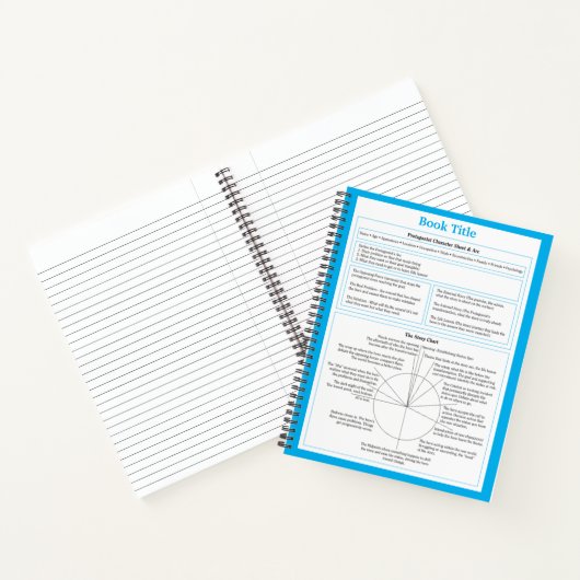 Writer's Character Sheet and Plot Notebook Notizblock (Innenseite)