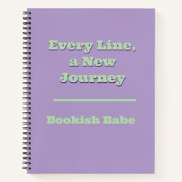 Writers Journal Notizblock