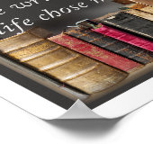 Writers Life Epic Quote Poster (Ecke)