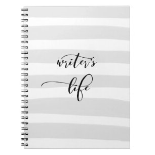 Writer's Life Notebook Notizblock