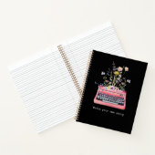 Writers Notebook, Black Write your own story Notizblock (Innenseite)