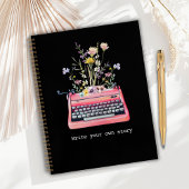 Writers Notebook, Black Write your own story Notizblock