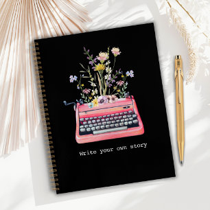 Writers Notebook, Black Write your own story Notizblock