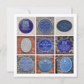 Writers' Plaques Karte (Vorderseite)