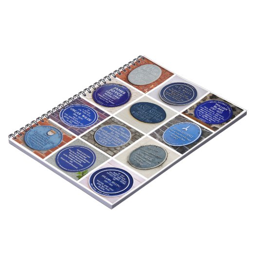 Writers' Plaques Notizblock (Linke Seite)