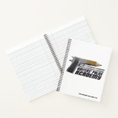 Writers' Police Academy Spiral Notebook Notizblock (Innenseite)