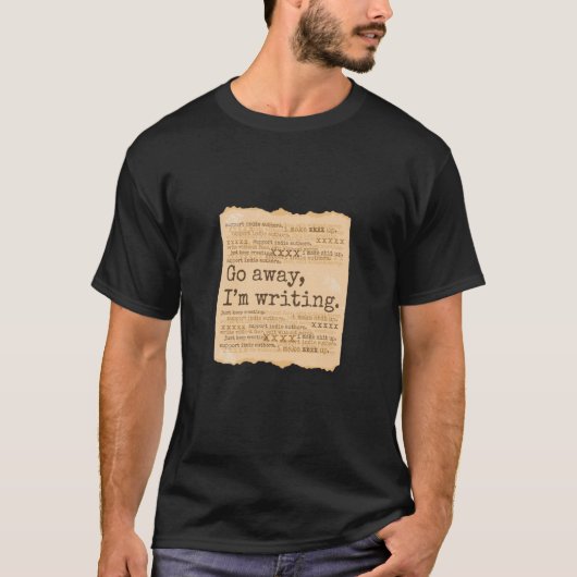 Writers Quotes Writing T-Shirt (Vorderseite)