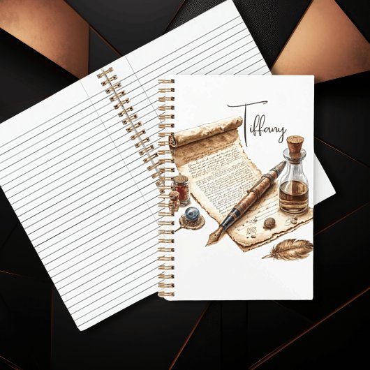 Writers Spiral Notebook Notizblock