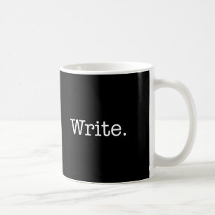 Writers Tasse   Schreiben   Schwarz