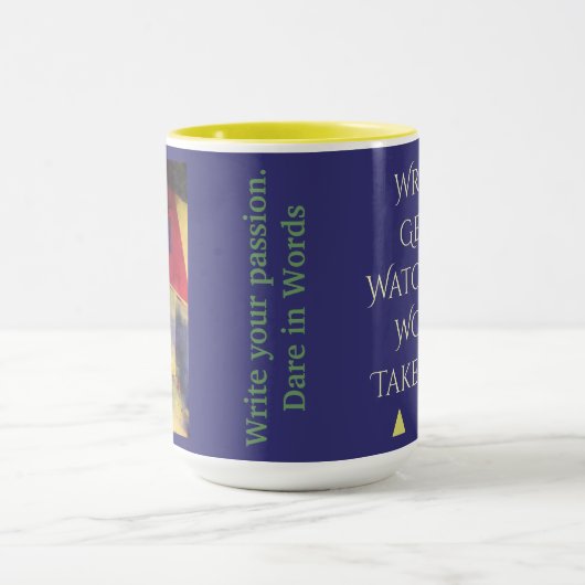 Writer's Worlds Tasse (Zentrum)