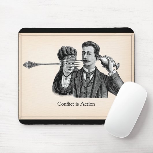 Writewell Hochschulkonflikt ist- Aktion Mousepad (Mit Mouse)