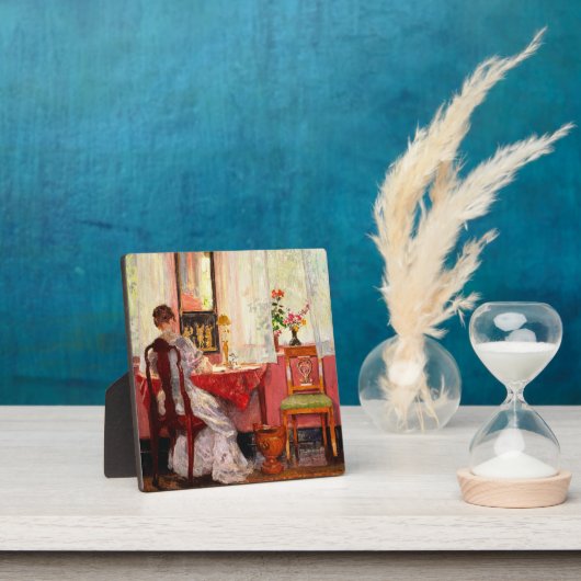 Writing by Gari Melchers, Fotoplatte (InSitu)