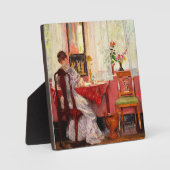 Writing by Gari Melchers, Fotoplatte (Vorderseite)