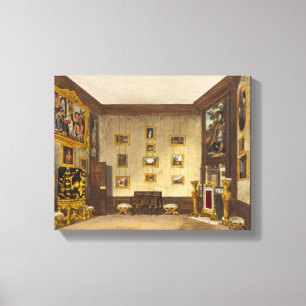 Writing Closet, Hampton Court des Königs, 'vom Th Leinwanddruck