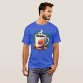Writing Fueled retro gift T-Shirt (Vorne ganz)