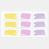 writing sticker (Blatt)