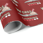 Writing Words Geschenkpapier (Rolleneckpunkt)