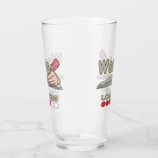 Writing Words Glas (Rechts)