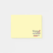 Writing Words Post-it Klebezettel (Vorderseite)