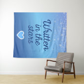 Written in the Stars Tapestry Wandteppich (Beispiel (Horizontal))