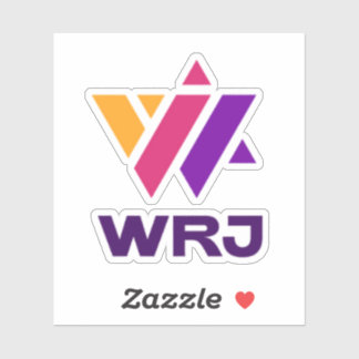 WRJ Laptop Sticker