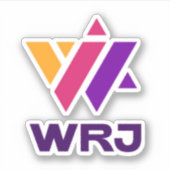 WRJ Laptop Sticker (Vorderseite)