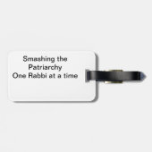 WRN-Gepäckmarke Gepäckanhänger (Rückseite horizontal)