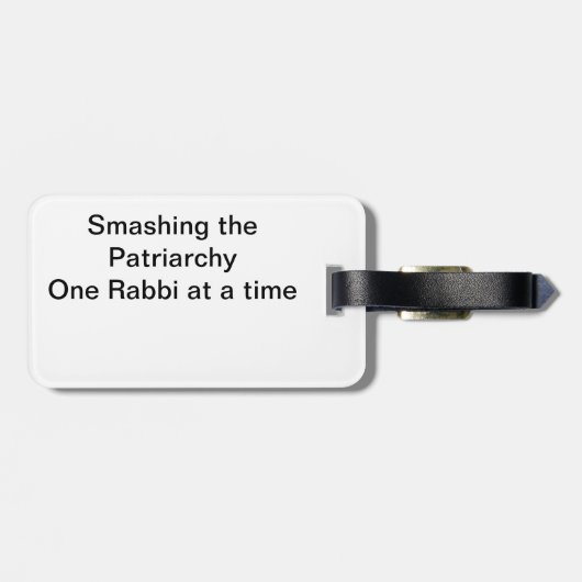 WRN-Gepäckmarke Gepäckanhänger (Rückseite horizontal)