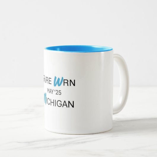 WRN im Übereinkommen von Michigan '25 Zweifarbige Tasse (VorderseiteRechts)