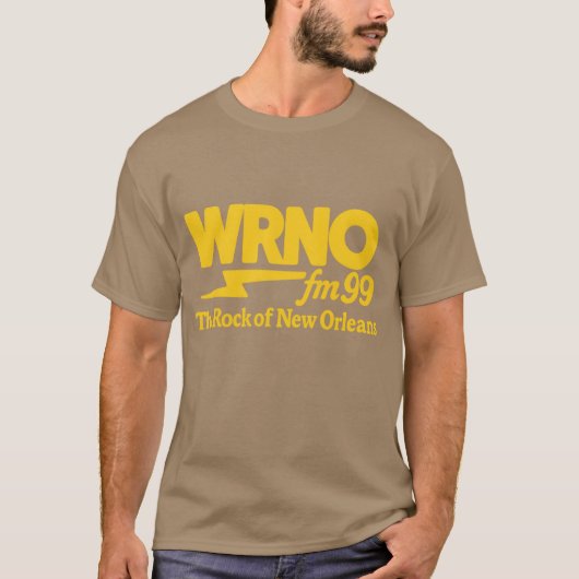 WRNO FM 99 Shirt - The Rock of New Orleans R (Vorderseite)