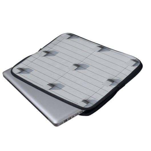 Wroc?aw Laptopschutzhülle (Vorne Knopf)