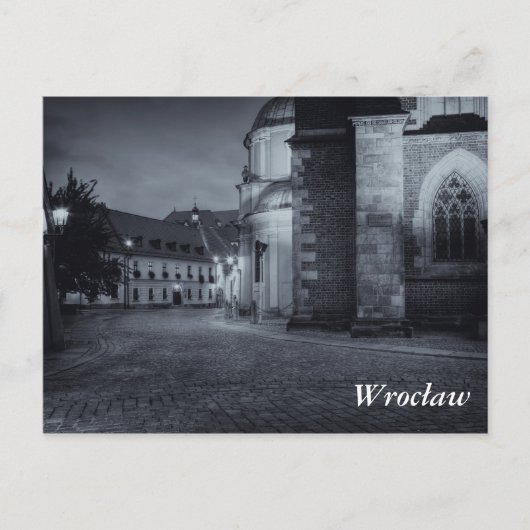 Wroclaw Postkarte (Vorderseite)