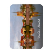 Wroclaw River Reflection Magnet (Vertikal)