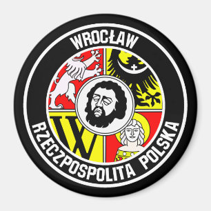 Wrocław-RundEmblem Magnet